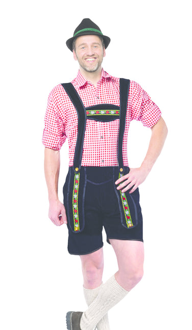 Lederhose Short Black