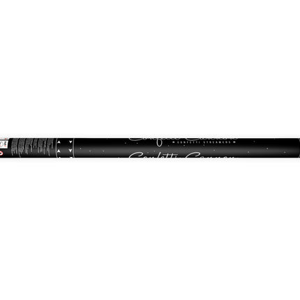 Konfetti Cannon Serpentine Silver 80cm