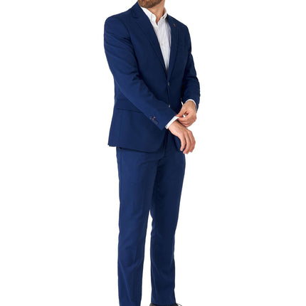 Granatowy garnitur męski <tc>OppoSuits</tc>