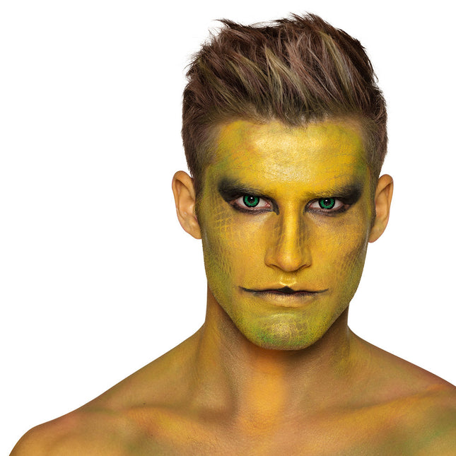 Halloweenowe soczewki kolorowe Reptile