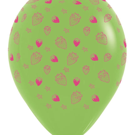 Balony Strawberry Mix 30cm 25szt