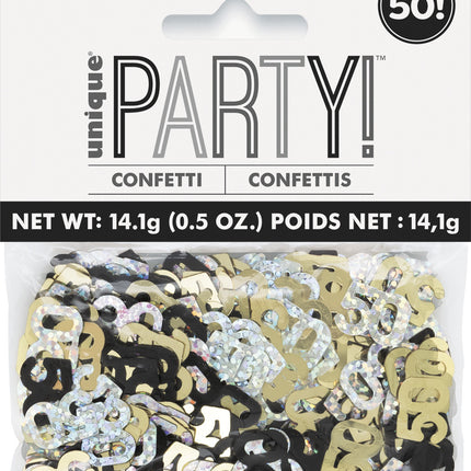 50 Years Confetti Bag 14gr