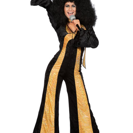 Disco Suit Gold Ladies