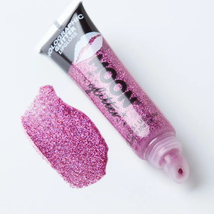 Holograficzny błyszczyk do ust Moon Glitter Pink 15ml