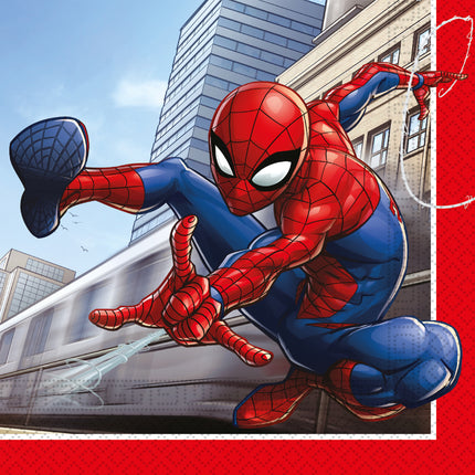 Serwetki Spiderman 33cm 20szt