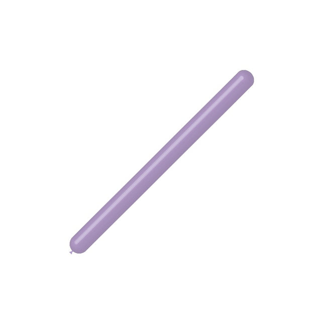 Liliowe balony do modelowania 7,5 cm 150 cm 100 szt.
