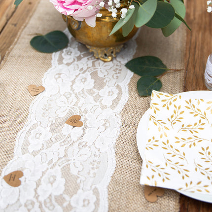 Bieżnik na stół Jute Lace 2,75m