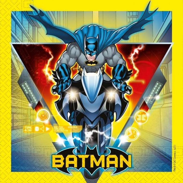 Serwetki Batman 2 warstwy 33 cm