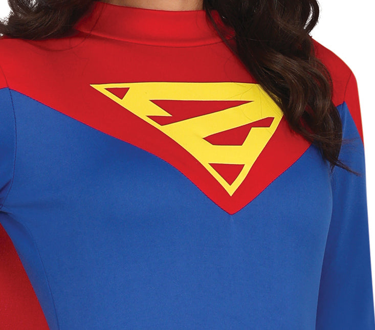 Niebieski damski kostium Supergirl