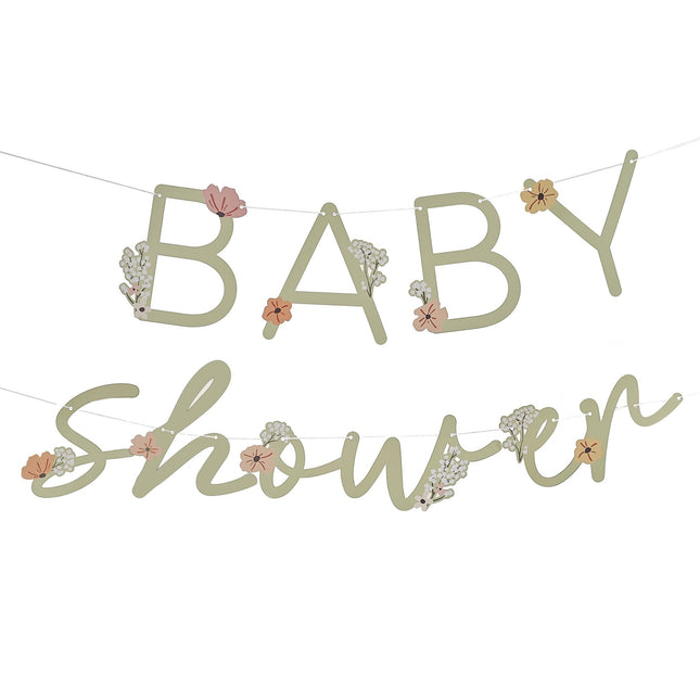 Baby Shower Garland 4m