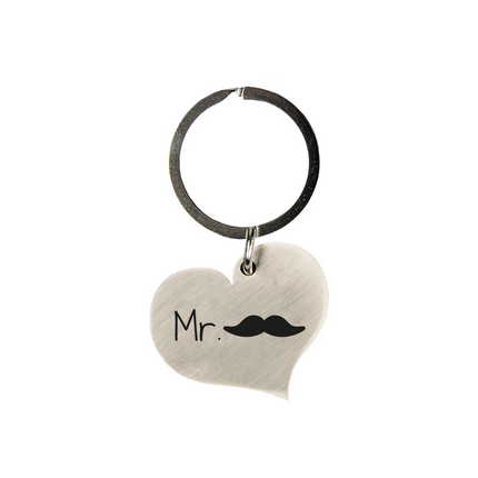 Breloczek do kluczy Mr Mustache 10 cm