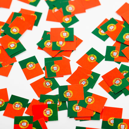 Papierowe konfetti na stół Portugal 150szt