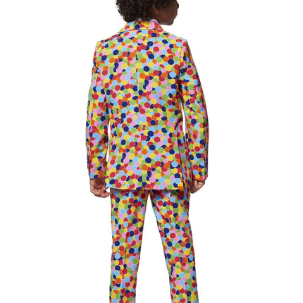 Chłopiec w garniturze z konfetti <tc>OppoSuits</tc>
