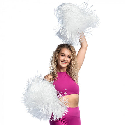 Pompon biały 46 cm