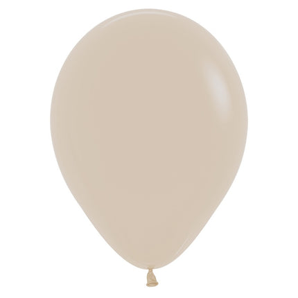 Balony Biały Piasek 23cm 50szt