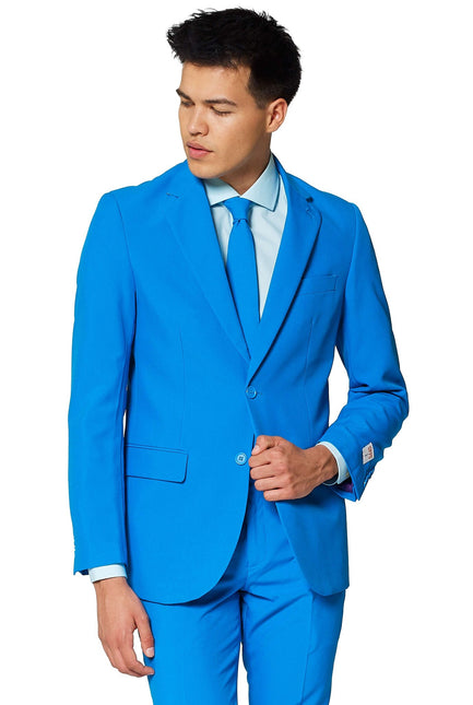 Niebieski garnitur męski <tc>OppoSuits</tc>