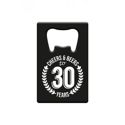 Otwieracz do piwa 30 lat Cheers & Beers