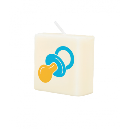 Świeczka z literką Baby Boy 4cm