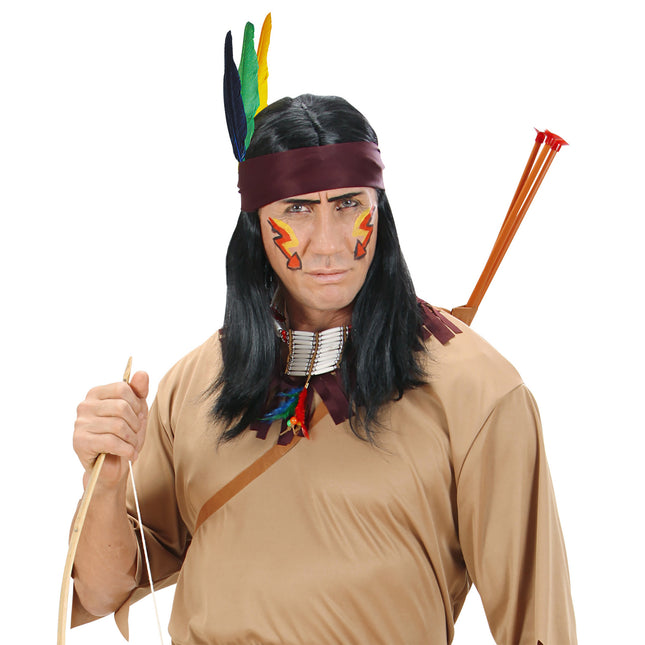 Pióra indiańskie 12 sztuk