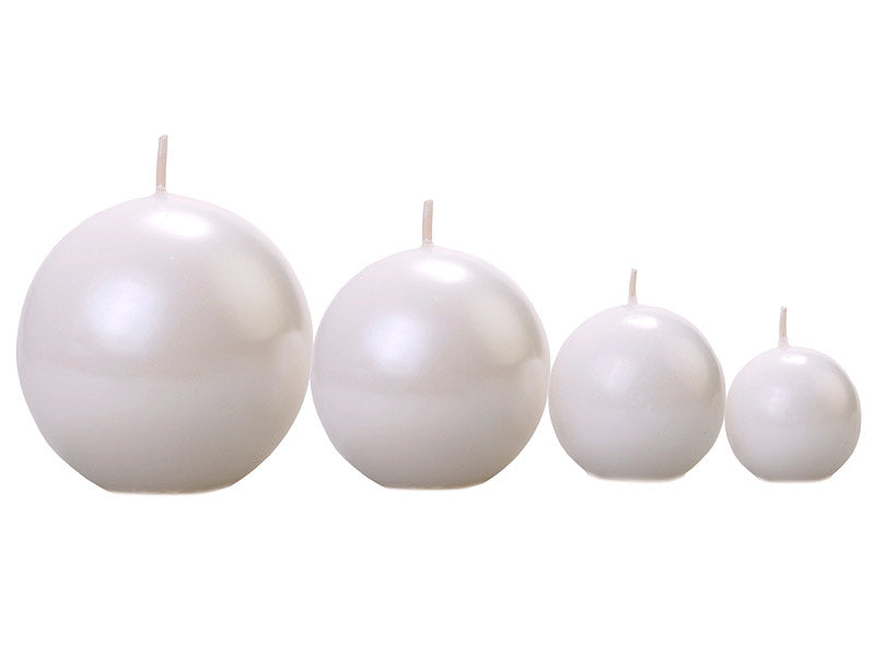 Świece kulkowe Pearl Metallic 6cm 10szt