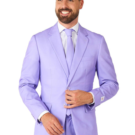 Jasnofioletowo-liliowy garnitur męski <tc>OppoSuits</tc>