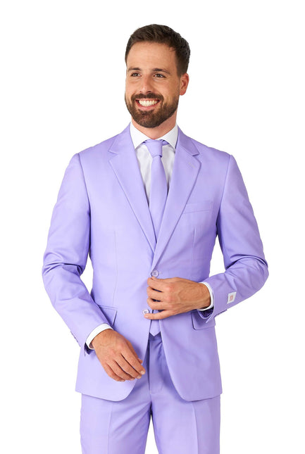 Jasnofioletowo-liliowy garnitur męski <tc>OppoSuits</tc>