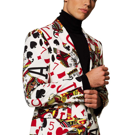 Casino Playing Cards Blazer Men <tc>OppoSuits</tc>