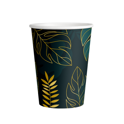 Kubki liściowe 250ml 8szt