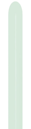 Balony do modelowania Nozzle Up Pastel Matte Green 5cm 152cm 50szt
