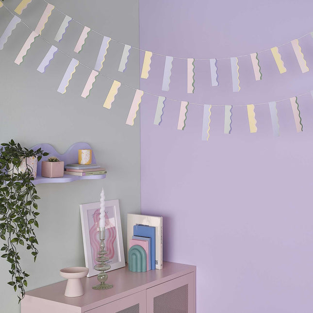 Kolorowa girlanda pastelowa 5m