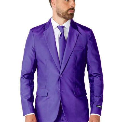 Fioletowy garnitur męski <tc>Suitmeister</tc>