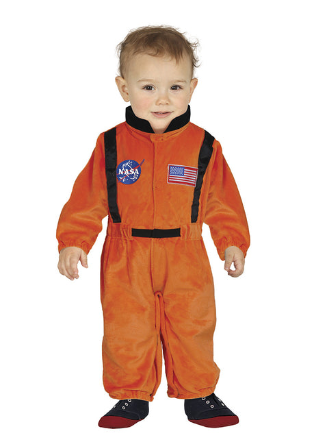 Kombinezon astronauty pomarańczowy dla dziecka