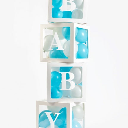 Pudełka na balony 30cm 4szt