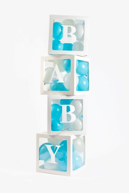 Pudełka na balony 30cm 4szt
