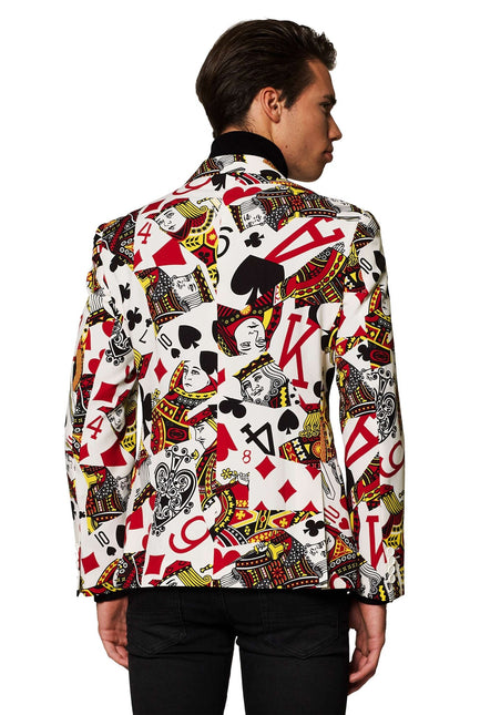 Casino Playing Cards Blazer Men <tc>OppoSuits</tc>