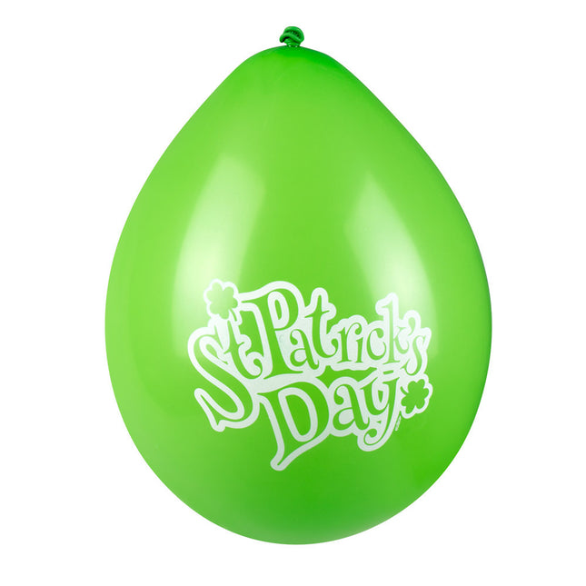 St. Balony na Dzień Patryka lateksowe dwustronne 25cm 6szt