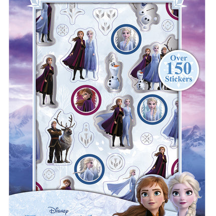 Książeczka z naklejkami Frozen