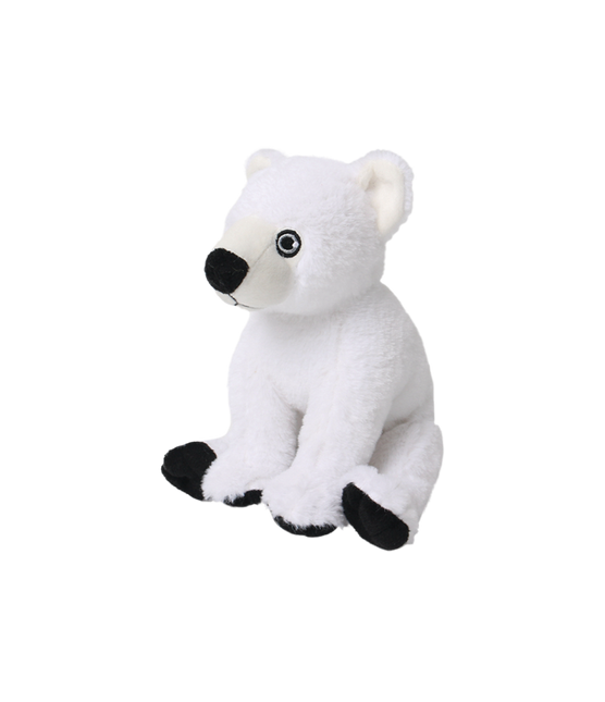 Miękka zabawka niedźwiedź polarny 18 cm