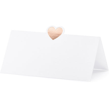 Identyfikatory Rose Gold 10cm 10szt