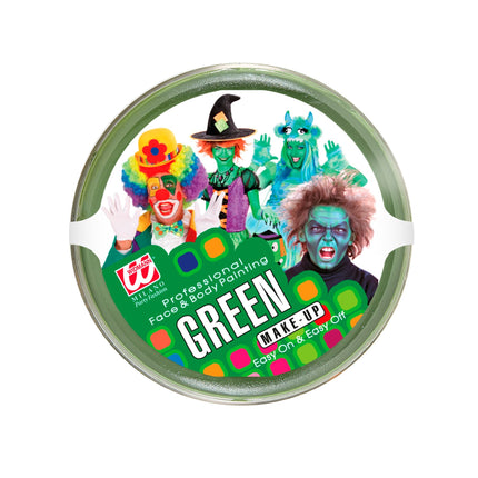 Zielona farba do twarzy 25gr