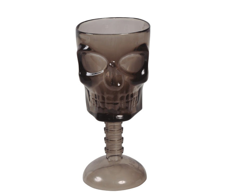 Szklanka z czaszką na Halloween 18 cm