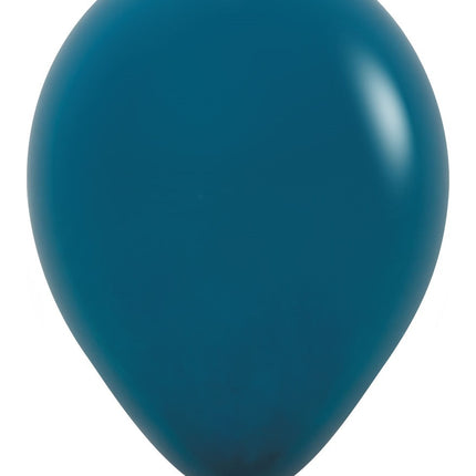 Balony Deep Teal 30cm 50szt