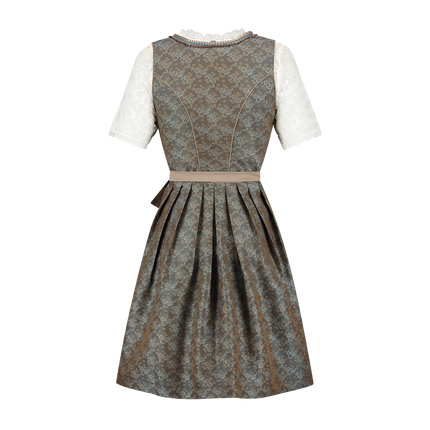 Zielona sukienka Dirndl Oktoberfest Ladies Jaquard