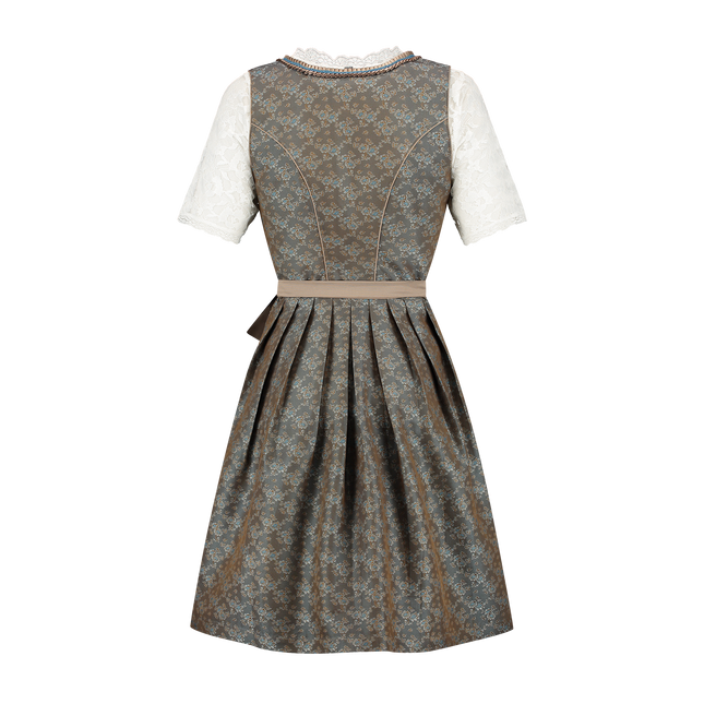 Zielona sukienka Dirndl Oktoberfest Ladies Jaquard