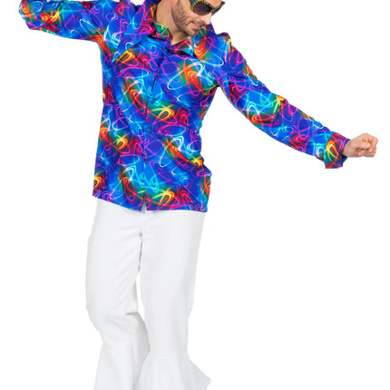 Kolorowa bluzka disco