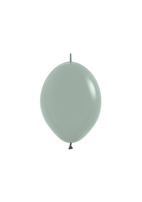 Balony Pastel Dusk Laurel Green 15cm 50szt