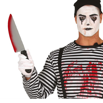 Krwawy nóż na Halloween 37 cm