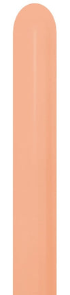 Balony do modelowania Peach Blush 7.6cm 152cm 50szt