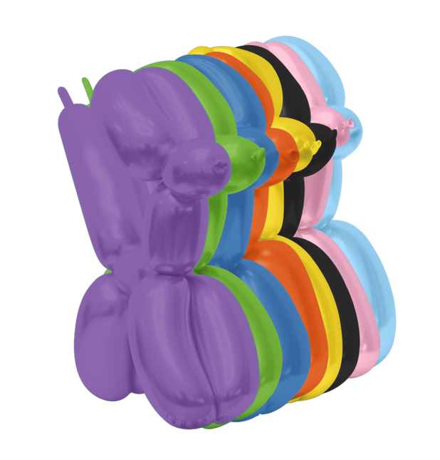 Kolorowe balony do modelowania 100szt