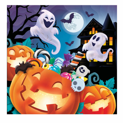 Serwetki na Halloween Dynie 33 cm